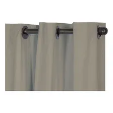 Cortina Decorativa Sala Cozinha Varanda 5,00x2,60 Cores Cor Avelã Foto mini  3
