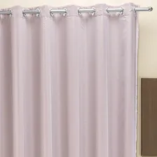 Cortina Elegance Semi Blackout Voal 2,00x1,70m Sala Vermelho Foto mini 4