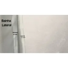 Cortina Forro Blackout Com Voil 2,80x2,50 Para Varão Cor Avelã Foto mini 4
