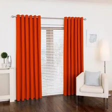 Cortina Laranja Sala Quarto 300x250 - Fabritex Foto  mini 1