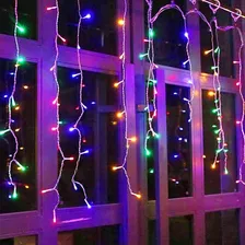 Cortina Led 8 Funções 300 Leds 3mx2m Colorida Festa/eventos Foto mini 2