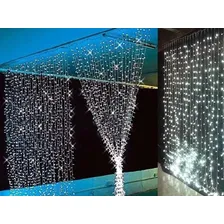 Cortina Led Branco Frio Fixa Fio Bran3m*2.5m 500 Leds Bivolt 220V Foto mini 3