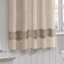 Cortina Para Cozinha Spazio Estampada 2,60x1,20 Bella Janela Cor Croche Foto mini 4