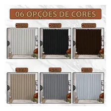 Cortina Para Sala Grande Tecido Blackout 2,80x2,30 Cores Cor Cortina Palha Foto mini 4