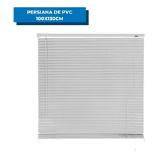 Cortina Persiana Horizontal Cozinha Pvc Primafer 100x130cm Cor Cinza Foto mini 2