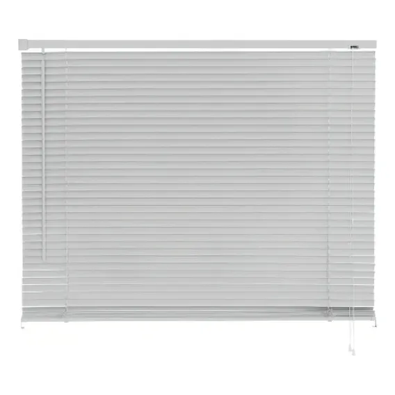 Cortina Persiana Horizontal Cozinha Pvc Primafer 100x130cm Cor Cinza Foto 1