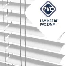 Cortina Persiana Para Quarto Escrit贸rio Sala Horizontal 140c Cor Branco Foto mini 4