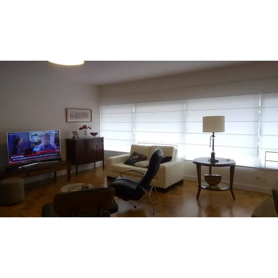 Cortina Persiana Romana TranslĂșcida - 1,30m X 1,40m Foto 1