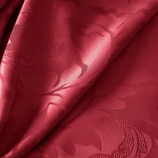 Cortina Sala/ Quarto 2,60m X 1,70m - Jacquard / Lindas Cores Cor Vermelho Foto mini  2