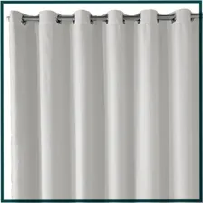 Cortina Voil Cinza Blackout Tecido 5,00x2,70 Corta Veda Luz Cor Branco Foto mini 3