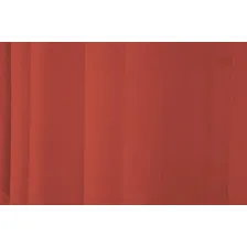 Cortina Voil Liso P/sala Varão Simples Vermelho 6,00x2,50m Foto mini  3
