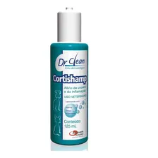 Cortishamp - Shampoo Dr Clean Cães E Gatos - Agener (125ml) Fragrância Neutra Foto mini 1