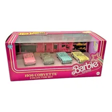 Corvette Barbie The Movie Pack 4 Hot Wheels Filme 1/64 Foto mini 4