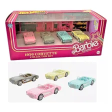 Corvette Barbie The Movie Pack 4 Hot Wheels Filme 1/64 Foto mini 1
