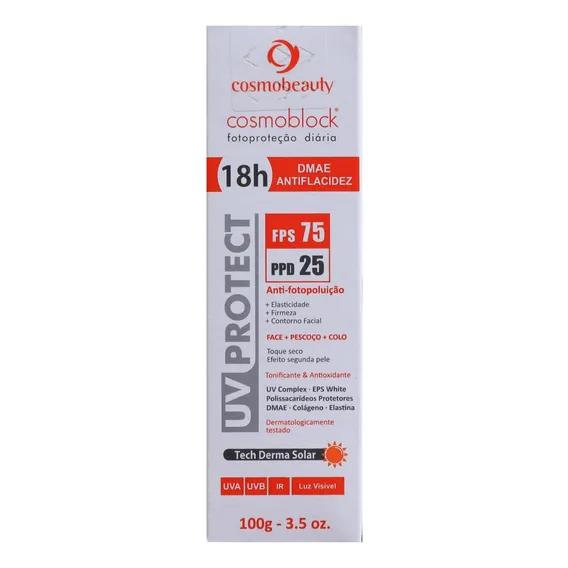 Cosmoblock Fps75 Com Dmae 100ml Cosmobeauty Melhor Preço Foto 1