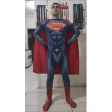 Cosplay Superman - Fantasia Super Homem Liga Da Justiça Dc Foto mini 2
