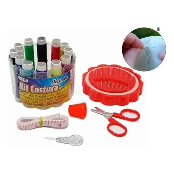 Costura Kit C Estojo Foto 1