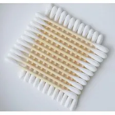Cotonete Madeira Algodão Sustentável Ecológico 1000 Unidades Foto mini 2