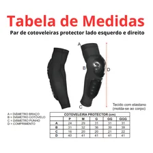 Cotoveleira e Joelheira Ims Motocross Bike Mtb Kit Com Pares Proteção na Trilha Moto Corridas de Enduro Rally Tamanho M Foto mini  2
