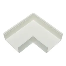 Cotovelo 90 Creme Acabamento Para Canaleta X2 E X5 - Dtp Foto mini 1