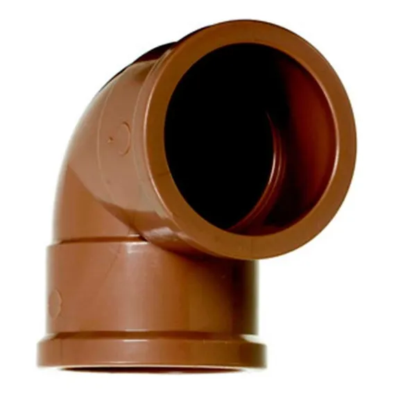 Cotovelo Marrom Krona Liso Rosca Reducao 32x3/4 486 - Kit C Foto 1