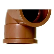 Cotovelo Marrom Krona Liso Rosca Reducao 32x3/4 486 - Kit C Foto mini 2