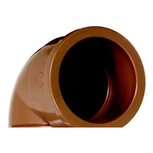 Cotovelo Marrom Krona Liso Rosca Reducao 32x3/4 486 - Kit C Foto mini 3