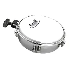Cowbell Cromado 4'' To054 + Tamborim Com Clamp Tt409 Torelli Foto mini 2
