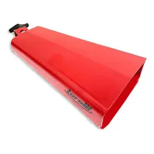 Cowbell Vermelho Mambo 8,5'' Com Clamp De Bumbo Torelli Foto mini  2