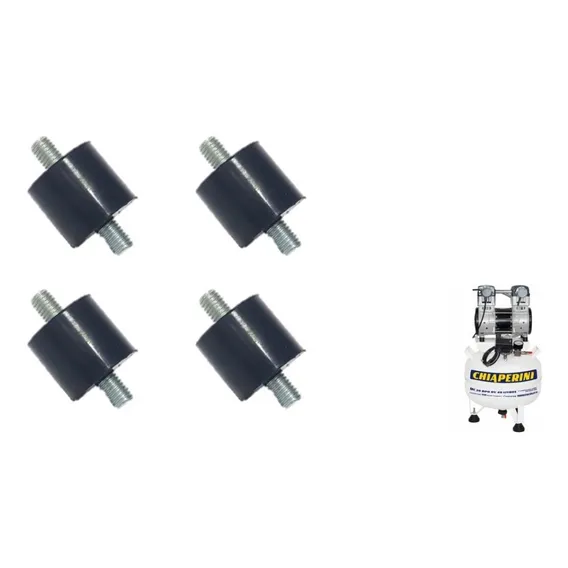 Coxim Compressor Mc 5 Bpo Chiaperini Rosca Ma 6 Kit 4 Peças Foto 1
