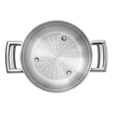 Cozi-vapore Panela Brava Tramontina Aço Inox Com Alça 2,2l Foto mini 2