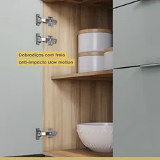 Cozinha 2 Peças Com Balcão 1 Porta 3 Gavetas E Hewt Foto mini 4