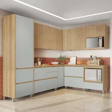 Cozinha 9 Peças Canto Direita E Esquerda 12 Portas 8 Wt Foto  mini 1