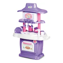 Cozinha Com Pia E Água Le Grand Chef Infantil Tateti Com Som Cor Colorido Foto mini  2