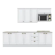 Cozinha Compacta 6 Peças Com Tampo Para Cooktop Foto mini  2