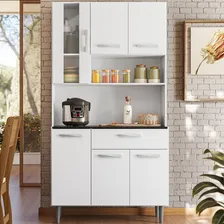 Cozinha Compacta 6p 1g 91 Cm Coral Branco Pln Foto mini 2