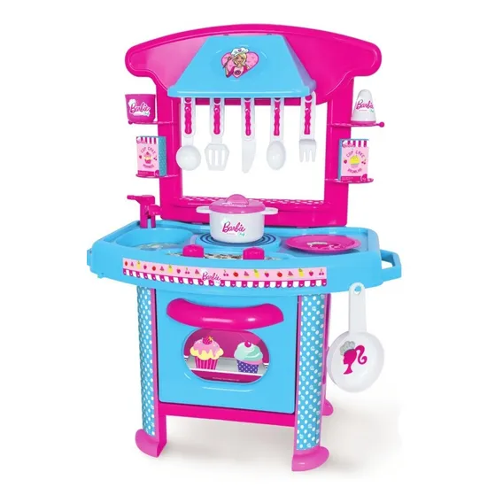 Cozinha Da Barbie Mattel 2228 Cotiplás Foto 1