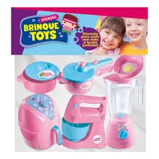 Cozinha Infantil Completa Air Fryer Liquidificador Batedeira Foto mini 1