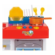 Cozinha Infantil Completa Master Chef Kids Magic Toys Cor Colorido Conforme Imagem Foto mini 3