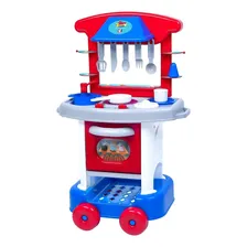 Cozinha Infantil Completa Play Time Cotiplás Cor Azul Foto mini 1