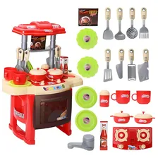 Cozinha Infantil Grande Completa Com Som E Luz Foto  mini 1