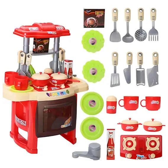 Cozinha Infantil Grande Completa Com Som E Luz Foto 1