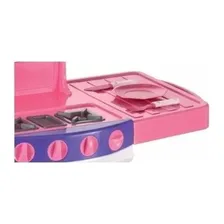 Cozinha Infantil Magica Completa Pia E Fogão - Magic Toys Cor Rosa Foto mini 4