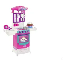 Cozinha Infantil Mágica Eletrônica Super Magic Toys 8012 Cor Rosa Foto mini 2