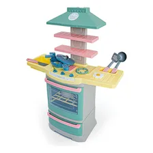 Cozinha Infantil Master Fogao Picolor Big Chef Poliplac 9472 Foto mini 1