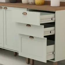 Cozinha Modulada Completa Com Aérea De Serviço Integrada Foto mini 3
