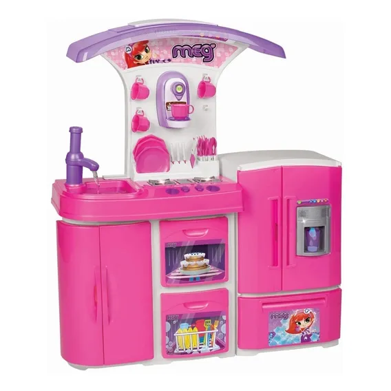 Cozinha Versátil Super Eletrônica Com Som E Luz - Magic Toys Foto 1