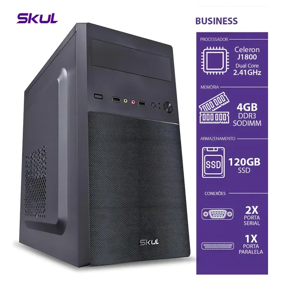 Cpu Celeron Dual Core J1800 2.41ghz 4gb Ddr3 Ssd 120gb Foto 1