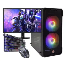 Cpu Gamer Completo Core I7 16gb Ssd 960gb Vga 2gb Monitor 19 Foto mini 1