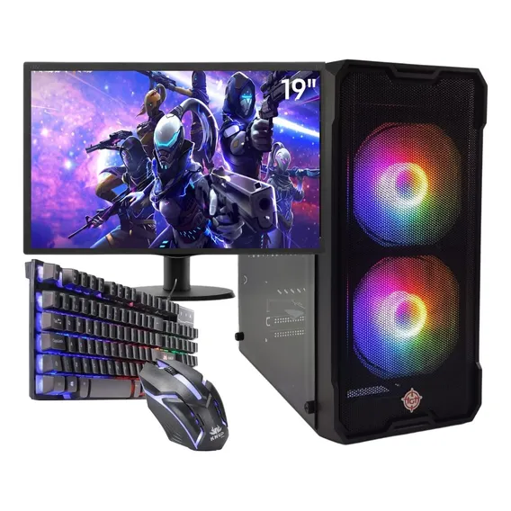 Cpu Gamer Completo Core I7 16gb Ssd 960gb Vga 2gb Monitor 19 Foto 1